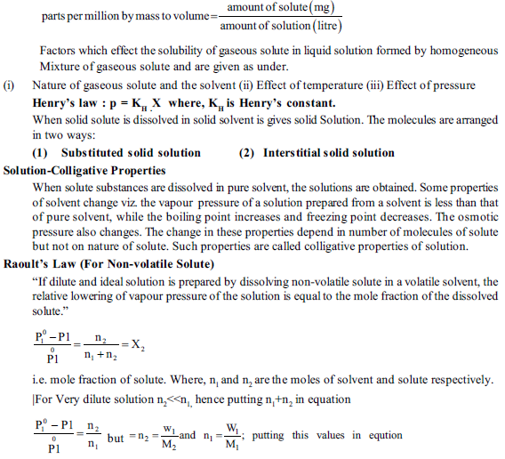 NEET UG Chemistry Solutions MCQs, Multiple Choice Questions